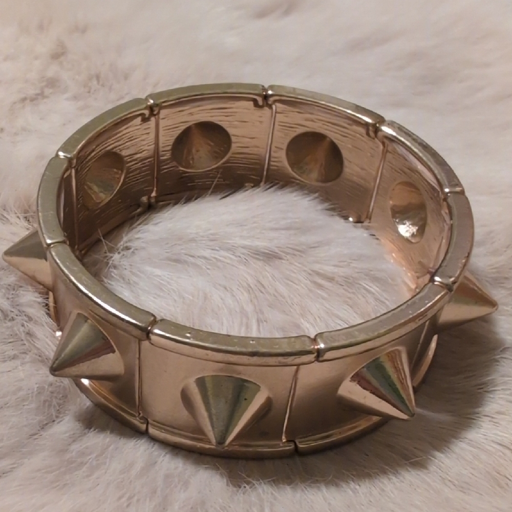 Gold Spike Bracelet